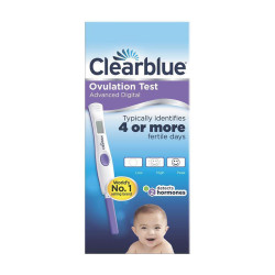 CLEARBLUE Advanced Skaitmeninis Ovuliacijos Testas, 10 vnt.